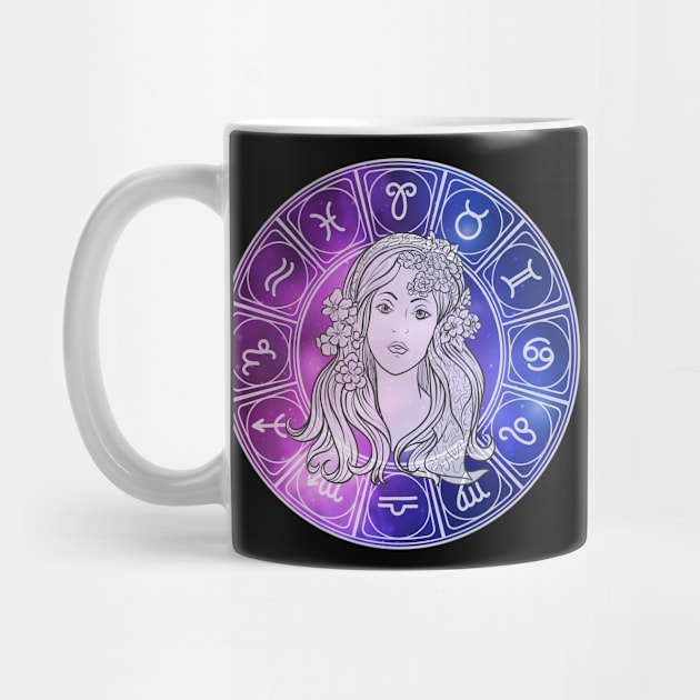 virgo zodiac sign by CreativeShirt